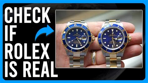 how can u tell if a rolex is real|check rolex authenticity.